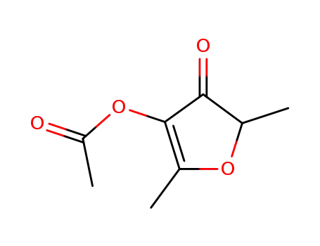 2,5-dimethyl-4-oxo-4,5-dihydrofuran-3-yl acetate
