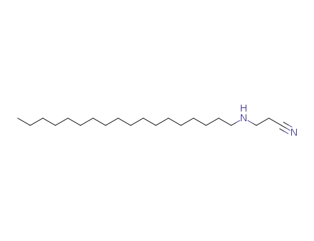 Propanenitrile,3-(octadecylamino)- cas  6281-72-7