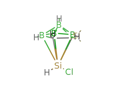 {((CH3)3Si)(CH3)C2H4B4}SiHCl