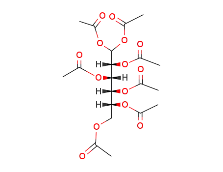 1,1,2,3,4,5,6-hepta-O-acetylaldehydo-D-glucose aldehydrol