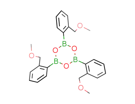 Molecular Structure of 95753-07-4 (Boroxin, tris[2-(methoxymethyl)phenyl]-)