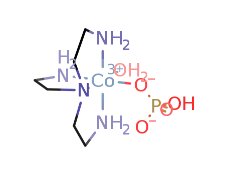 [Co(tris(2-aminoethyl)amine)(H2O)(OPO3H)](1+)