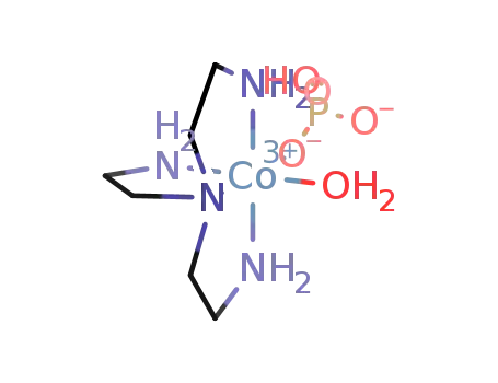 [Co(tris(2-aminoethyl)amine)(H2O)(OPO3H)](1+)