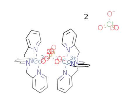 [[Co(tris(2-pyridylmethyl)amine)](μ-diphosphate)](ClO4)2