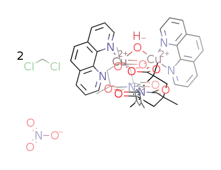 [Cu2(μ-OH)(m-xylenediamine bis(Kemp's triacid imide)(2-))(1,10-phenanthroline)2]NO3*2CH2Cl2