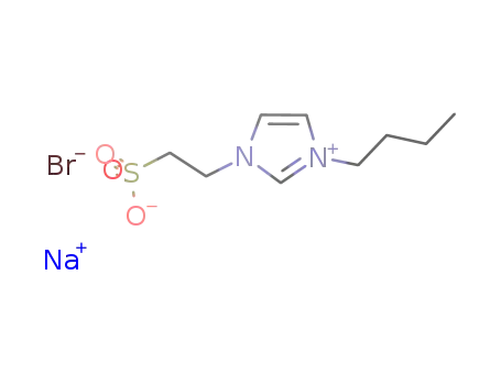 1-butyl-3-(ethyl-2-sodiumsulfonate)imidazolium bromide