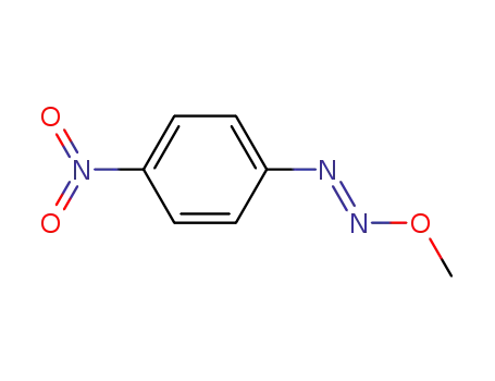 Molecular Structure of 16020-14-7 (Diazene, methoxy(4-nitrophenyl)-, (E)-)