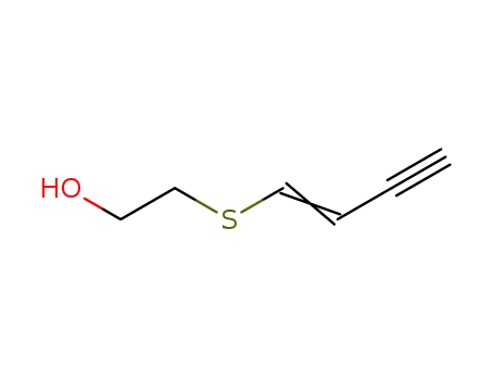 1-(2-hydroxyethylthio)-1-buten-3-yne