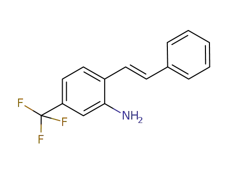 (E)-2-styryl-5-(trifluoromethyl)aniline