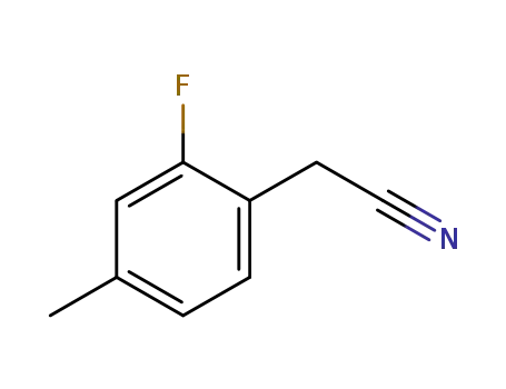 2-(2-fluoro-4-methylphenyl)acetonitrile