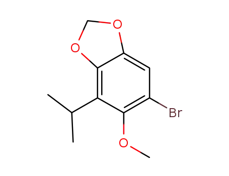 1-bromo-3-isopropyl-2-methoxy-4,5-methylenedioxybenzene