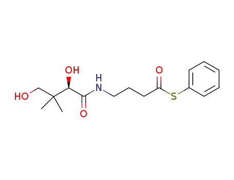 homopantothenic acid phenyl thioester