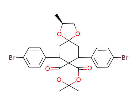 7,14-bis(4-bromophenyl)-2,11,11-trimethyl-1,4,10,12-tetraoxadispiro[4.2.5.2]pentadecane-9,13-dione