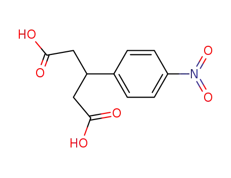 3-(4-nitrophenyl)pentanedioic acid
