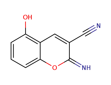 3-cyano-5-hydroxy-benzo[b]pyran-2-imine