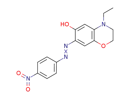 4-ethyl-7-((4-nitrophenyl)diazenyl)-3,4-dihydro-2H-benzo[b][1,4]oxazin-6-ol