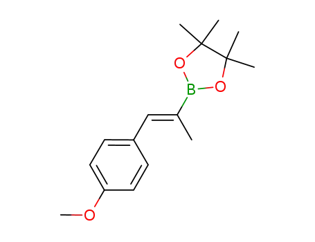 (Z)-2-(1-(4-methoxyphenyl)prop-1-en-2-yl)-4,4,5,5-tetramethyl-1,3,2-dioxaborolane