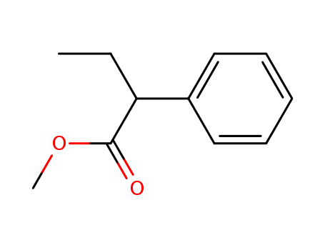 Benzeneacetic acid, a-ethyl-, methyl ester