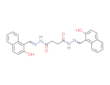bis(2-hydroxy-1-naphthaldehyde)succinoyldihydrazone