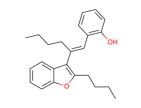 (E)-2-(2-n-butyl-2-(2-n-butylbenzofuran-3-yl)vinyl)phenol