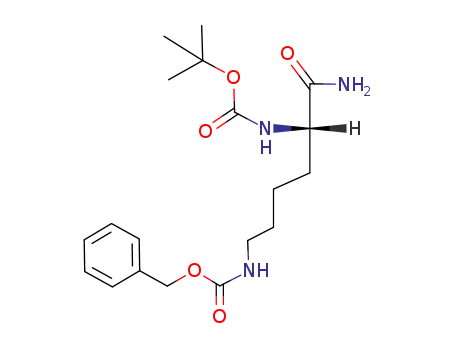 Nε-(benzyloxycarbonyl)-Nα-(tert-butoxycarbonyl)-L-lysinamide