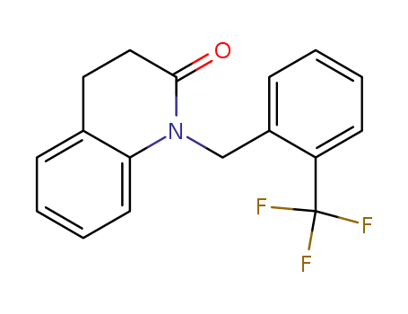 1-[2-(trifluoromethyl)benzyl]-3,4-dihydroquinolin-2(1H)-one