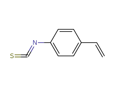 Molecular Structure of 1520-20-3 (P-VINYLPHENYL ISOTHIOCYANATE)