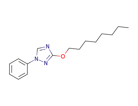 3-(octyloxy)-1-phenyl-1H-1,2,4-triazole