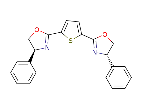 (+)-2,5-bis[4'-(S)-phenyloxazolin-2'-yl]thiophene