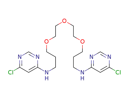 N,N'-bis(6-chloropyrimidin-4-yl)-4,7,10-trioxatridecane-1,13-diamine