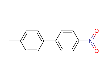Molecular Structure of 2143-88-6 (1,1'-BIPHENYL, 4-METHYL-4'-NITRO-)