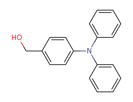 Molecular Structure of 25069-40-3 (4-(Diphenylamino)benzyl alcohol)