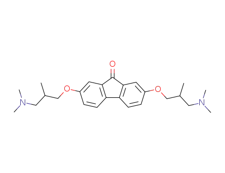 2,7-Bis-(3-dimethylamino-2-methyl-propoxy)-fluoren-9-one