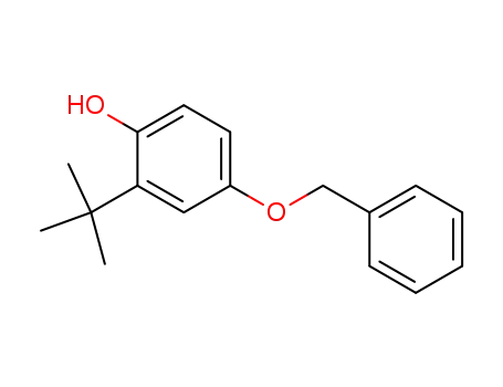 Phenol, 2-(1,1-dimethylethyl)-4-(phenylmethoxy)-