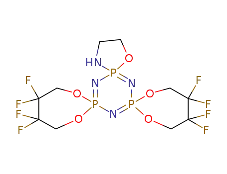 1,1-(2-amino-1-ethoxy)-3,3,5,5-bis(2,2,3,3-tetrafluorobutane-1,4-dioxy)cyclotriphosphazene