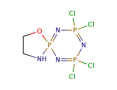 7,7,9,9-tetrachloro-1-oxa-4,6,8,10-tetraaza-5λ5,7λ5,9λ5-triphospha-spiro[4.5]deca-5,7,9-triene
