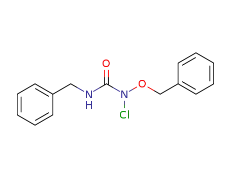 N-chloro-N-(phenylmethoxy)-N'-(phenylmethyl)urea