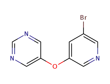 5-((5-bromopyridin-3-yl)oxy)pyrimidine