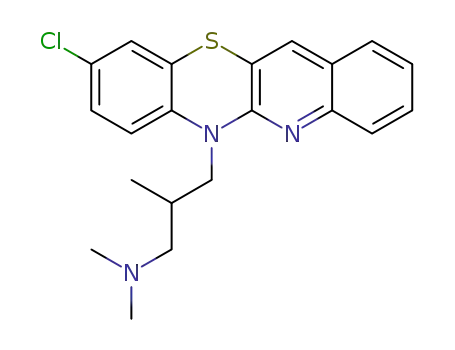 6-(3-dimethylamino-2-methylpropyl)-9-chloroquinobenzothiazine