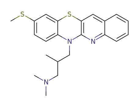 6-(3-dimethylamino-2-methylpropyl)-9-methylthioquinobenzothiazine