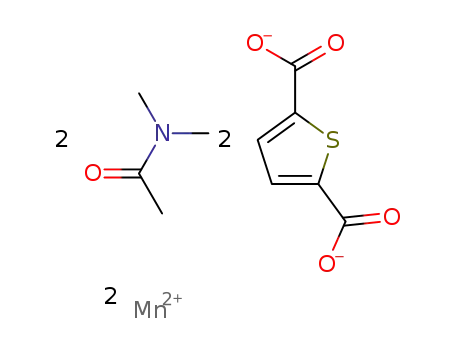 Mn2(2,5-thiophenedicarboxylate)2(N,N-dimethylacetamide)2