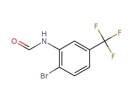 N-(2-bromo-5-(trifluoromethyl)phenyl)formamide