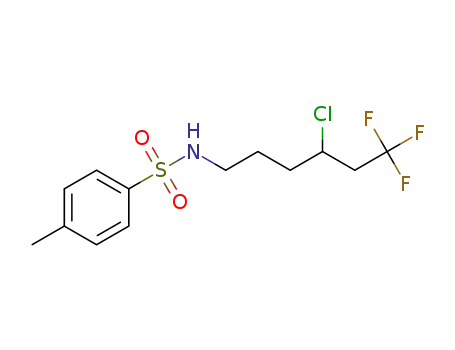N-(4-chloro-6,6,6-trifluorohexyl)-4-methylbenzenesulfonamide