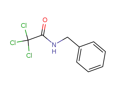 Molecular Structure of 4257-83-4 (Acetamide, 2,2,2-trichloro-N-(phenylmethyl)-)