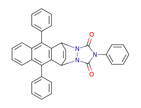3,10,15-triphenyl-13,15,17-triazapentacyclo[10.5.2.02,11.04.9.013,17]nonadeca-2,4(9),5,7,10,18-hexaene-14,16-dione