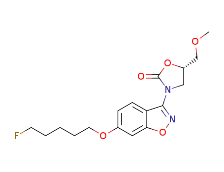 (S)-3-(6-(3-fluoropropoxy)benzo[d]isoxazol-3-yl)-5-(methoxymethyl)oxazolidin-2-one