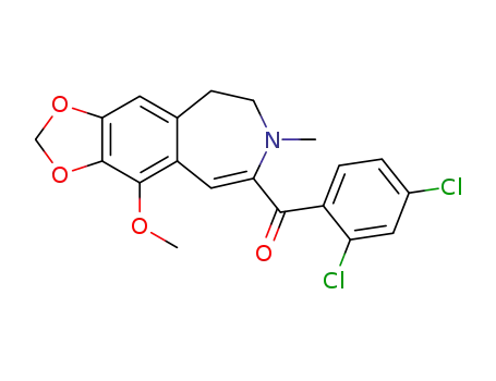 4-(2,4-dichlorobenzoyl)-6-methoxy-3-methyl-7,8-methylenedioxy-1,2-dihydro-3-benzazepine