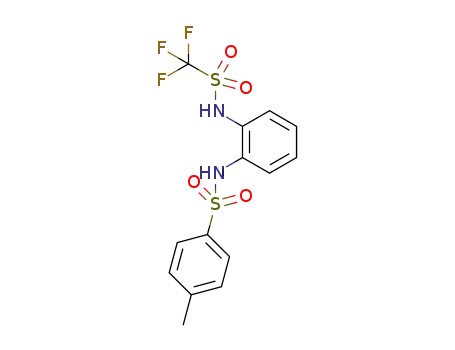 4-methyl-N-{[2-(trifluoromethyl)sulfonamide]phenyl}benzenesulfonamide