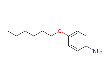 Molecular Structure of 39905-57-2 (P-HEXYLOXYANILINE)