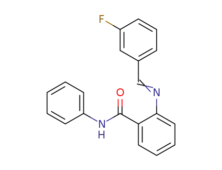 2-(3-fluorobenzylideneamino)-N-phenylbenzamide